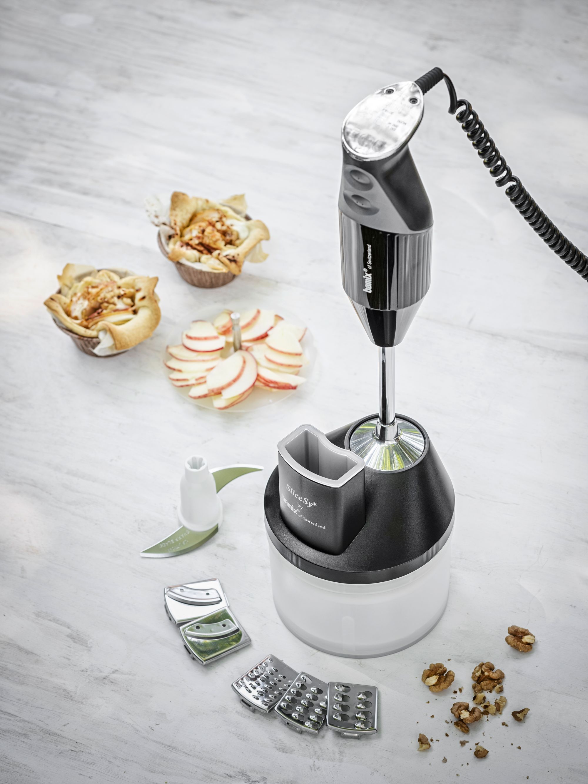 Bamix SliceSy White -